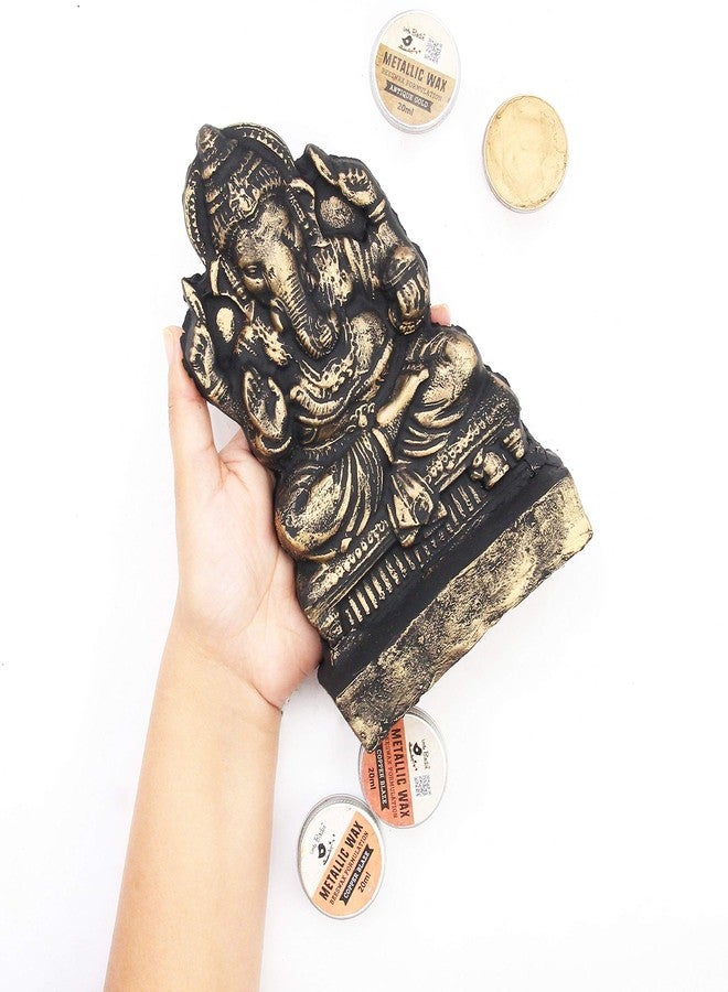 itsy-bitsy Itsy Bitsy- Natural Clay Ganesha Idol | DIY Eco-Friendly Mould and Make Kit | DIY Ganpati Murti Making Kit for Craft, Decoration | Gift for Kids & Adults - Image 4